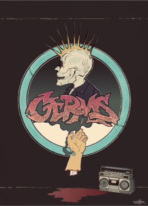 American Hardcore Black book - The Germs